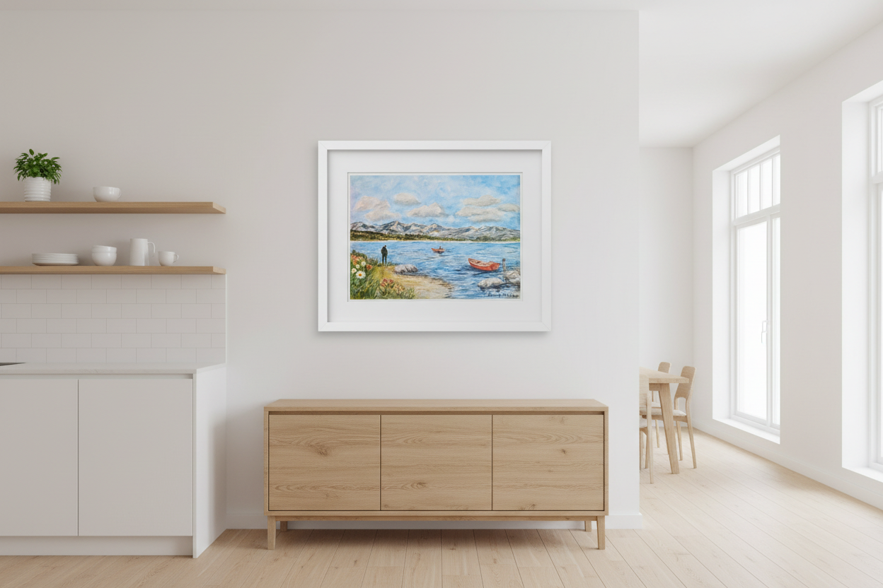 Kitchen framed print