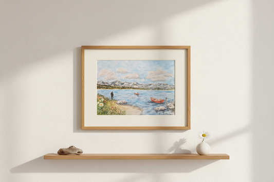 Norwegian Lake – Cream Matt